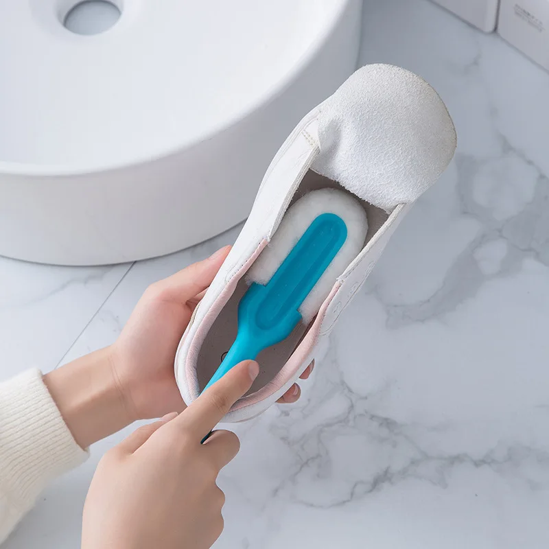 Microfiber Soft Bristled Shoe Brush Household Long-handled Brush Cleaning Supplies Will Not Hurt Shoe Cleaning Tools
Microfiber Soft Bristled Shoe Brush Household Long-handled Brush Cleaning Supplies Will Not Hurt Shoe Cleaning Tools