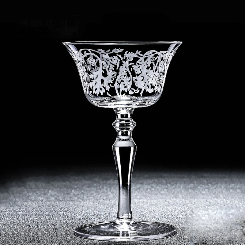 Japanese Lead-Free Crystal Cocktail Goblet Martini Glass European Luxury Hand-Blown Roasted Flower Mixing Glasses Free Shipping
Japanese Lead-Free Crystal Cocktail Goblet Martini Glass European Luxury Hand-Blown Roasted Flower Mixing Glasses Free Shipping