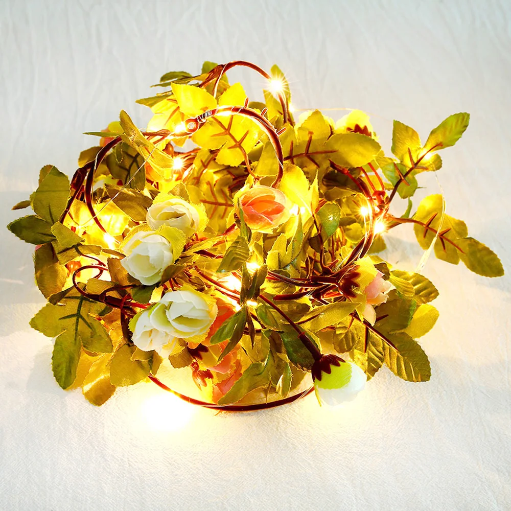 30 LED Rose Flower String Lights Battery Powered Flower Garland Fairy Lamp for Wedding Bedroom Party Garden Indoor Decoration
30 LED Rose Flower String Lights Battery Powered Flower Garland Fairy Lamp for Wedding Bedroom Party Garden Indoor Decoration