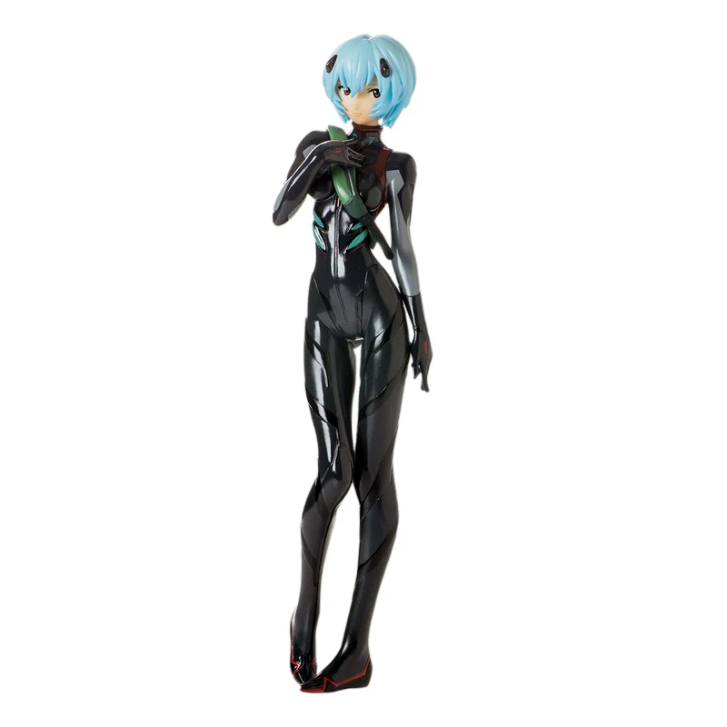 Ayanami Rei Anime Action Figure EVA Black Combat Suit Backpack 1/8 Model Collectible Genuine Figurine SEGA Toys Ver1.5 | Игрушки и хобби