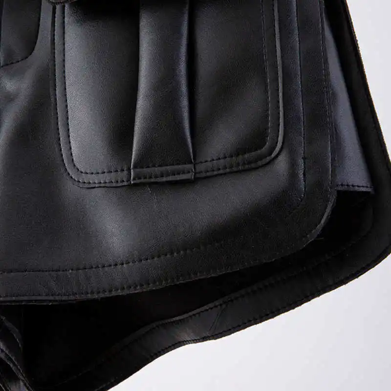 DEAT New Autumn And Fashion Casual Solid Color Button Straight High Waist A-line Pockets Short Women SG585
DEAT New Autumn And Fashion Casual Solid Color Button Straight High Waist A-line Pockets Short Women SG585