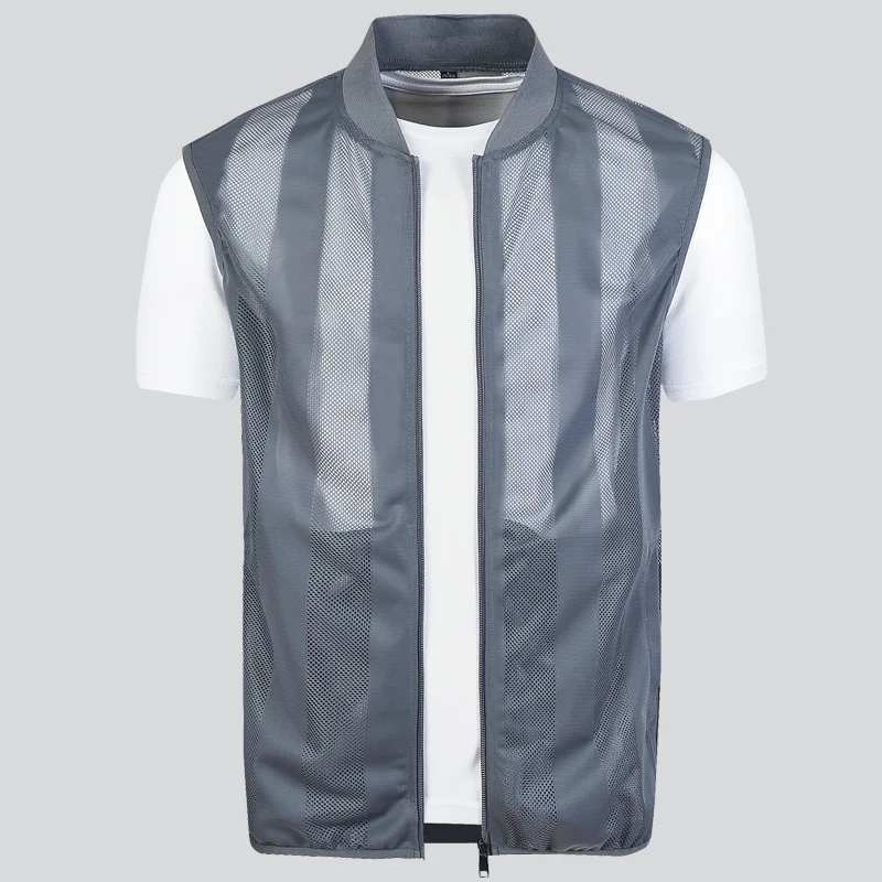 Summer Sleeveless Men's Vest Sports Casual Vest Outdoor Fashionable Breathable Cardigan Bomber Bigsize T-shirt Tactical Jackets
Summer Sleeveless Men's Vest Sports Casual Vest Outdoor Fashionable Breathable Cardigan Bomber Bigsize T-shirt Tactical Jackets