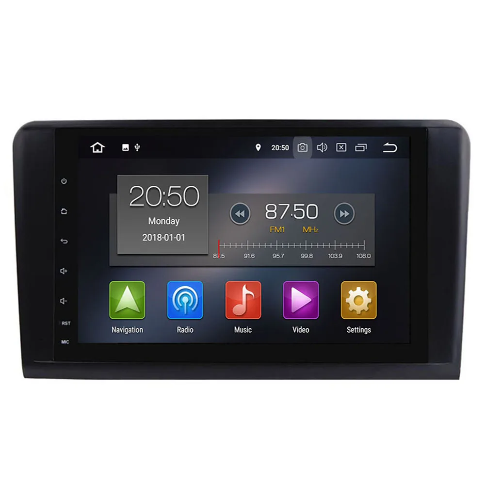 Автомагнитола 2DIN gps Android 10 фотомагнитола мультимедийный плеер для Mercedes Benz ML W164 ML300