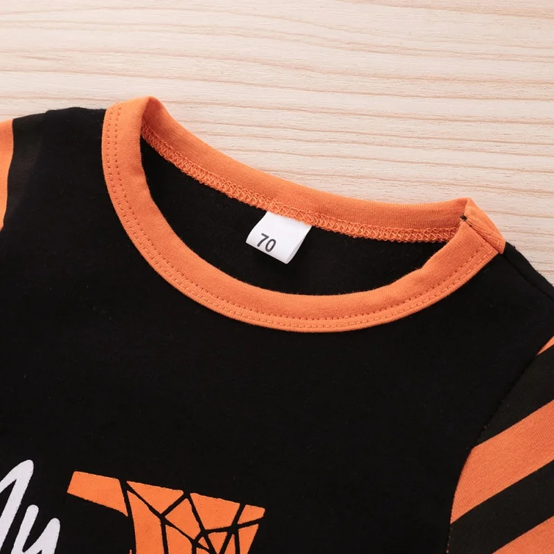 Autumn Baby Girl Long Sleeve Clothing Halloween Cartoon Letter Stripe Print Kids Boy Bodysuit Jumpsuit Baby Long Sleeve Bodysuit
Autumn Baby Girl Long Sleeve Clothing Halloween Cartoon Letter Stripe Print Kids Boy Bodysuit Jumpsuit Baby Long Sleeve Bodysuit