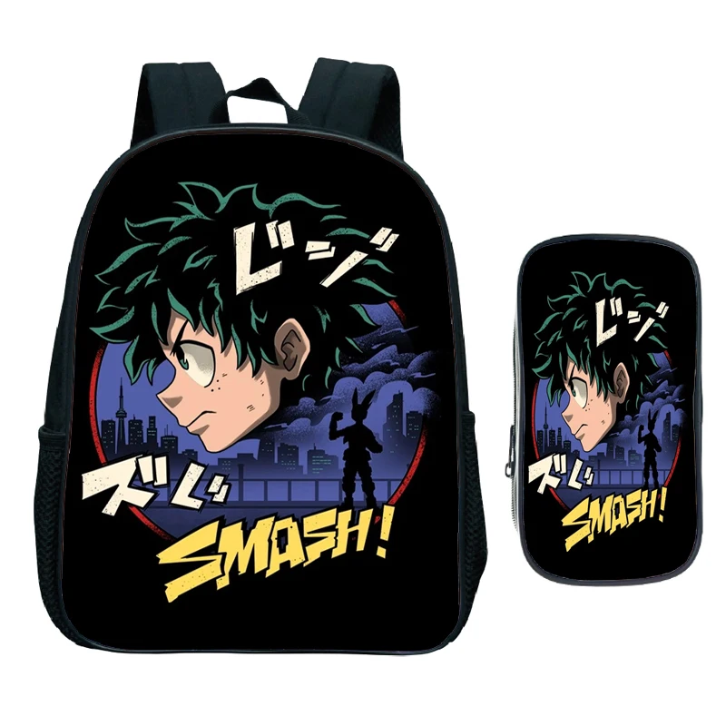 Cute My Hero Academia boku no hero 2pcs Set Backpack Children Kids Bag Beautiful Pattern Kindergarten Knapsack with Pen Bag
Cute My Hero Academia boku no hero 2pcs Set Backpack Children Kids Bag Beautiful Pattern Kindergarten Knapsack with Pen Bag