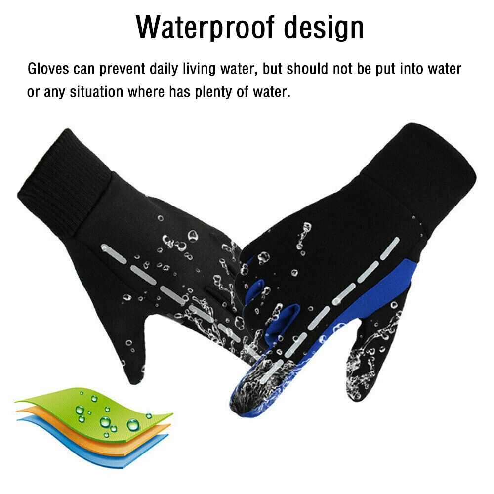 1pair Mens Winter Warm Windproof Waterproof Fleece Lined Thermal Touch Screen Gloves
1pair Mens Winter Warm Windproof Waterproof Fleece Lined Thermal Touch Screen Gloves