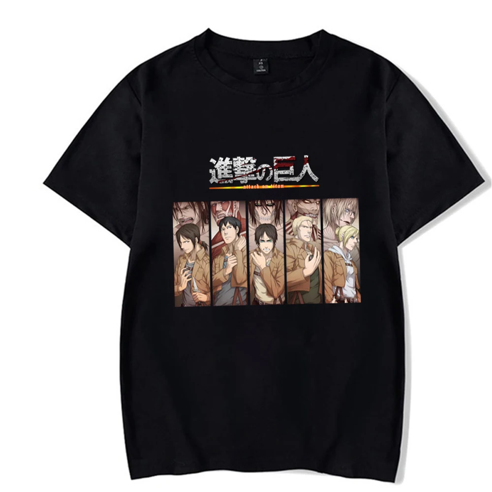 Hot Funny Cartoon T Shirt ATTACK ON TITAN Women Men Fashion T-shirt Japanese Anime Tshirt Hip Hop Top Tees
Hot Funny Cartoon T Shirt ATTACK ON TITAN Women Men Fashion T-shirt Japanese Anime Tshirt Hip Hop Top Tees