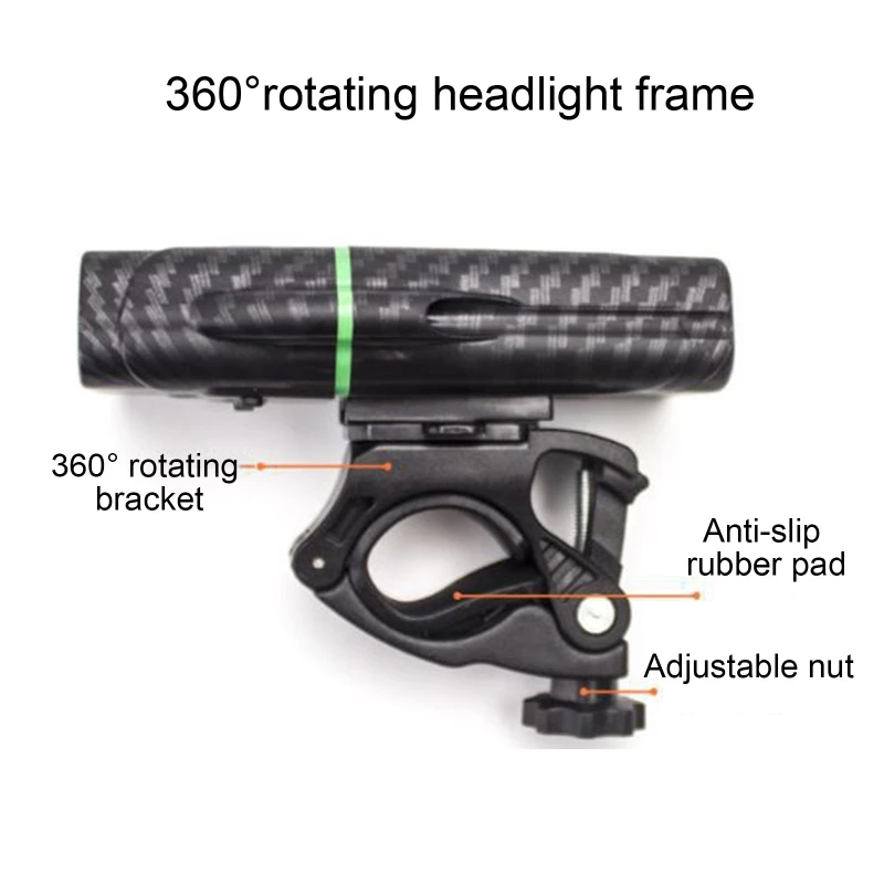 Rechargeable Super Bright Bike Light Night Riding Waterproof Bicycle Headlight 875D
Rechargeable Super Bright Bike Light Night Riding Waterproof Bicycle Headlight 875D