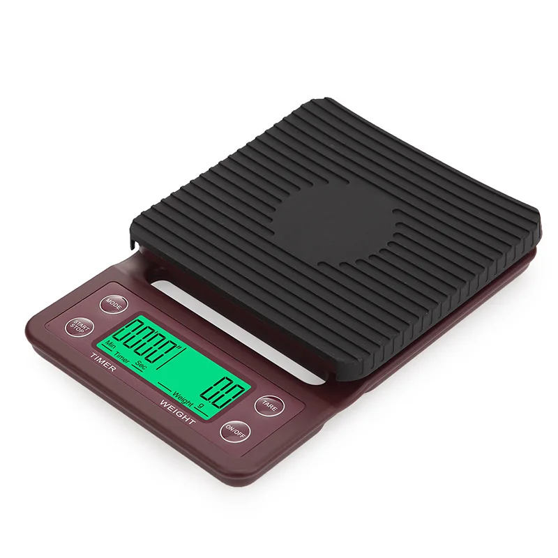 3kg/0.1g 5kg/0.1g Portable Drip Coffee Scale With Timer Electronic Digital Kitchen Scale High Precision LCD Electronic Scales
3kg/0.1g 5kg/0.1g Portable Drip Coffee Scale With Timer Electronic Digital Kitchen Scale High Precision LCD Electronic Scales