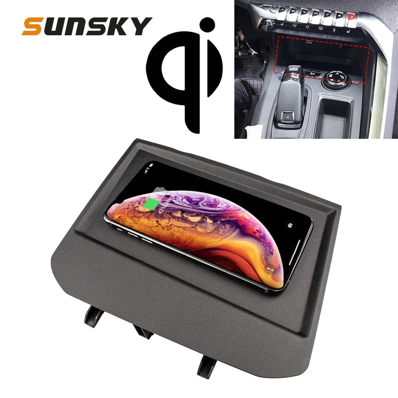 Car Charger Qi Standard Wireless Charger 10W Quick Charging for Peugeot 4008/5008 2016-2018 Auto Phone Holder Left Driving
Car Charger Qi Standard Wireless Charger 10W Quick Charging for Peugeot 4008/5008 2016-2018 Auto Phone Holder Left Driving