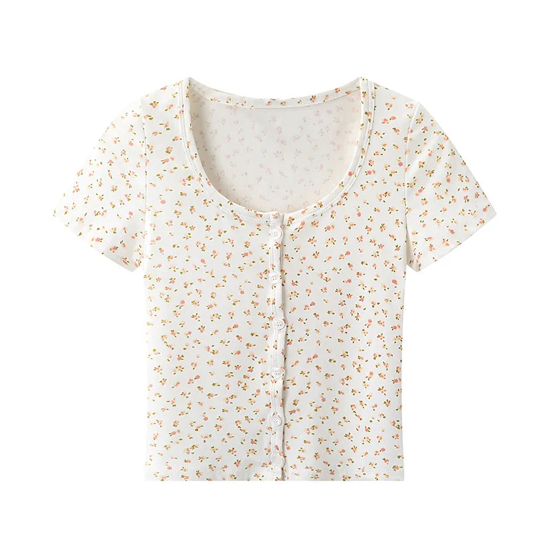 Тонкие милые короткие футболки PUWD с цветочным принтом для девушек, лето 2022, модные женские мягкие хлопковые топы, винтажные женские милые ши...
Тонкие милые короткие футболки PUWD с цветочным принтом для девушек, лето 2022, модные женские мягкие хлопковые топы, винтажные женские милые ши...