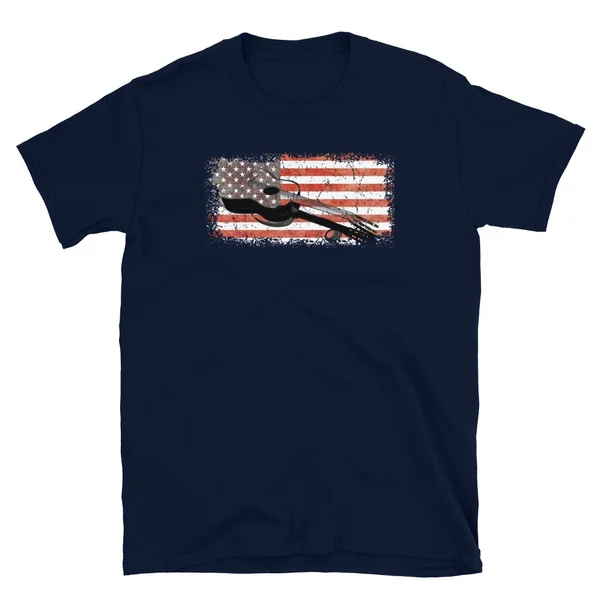 USA Flag Patriotic Guitar T-Shirt 4th Of July Gift 
USA Flag Patriotic Guitar T-Shirt 4th Of July Gift