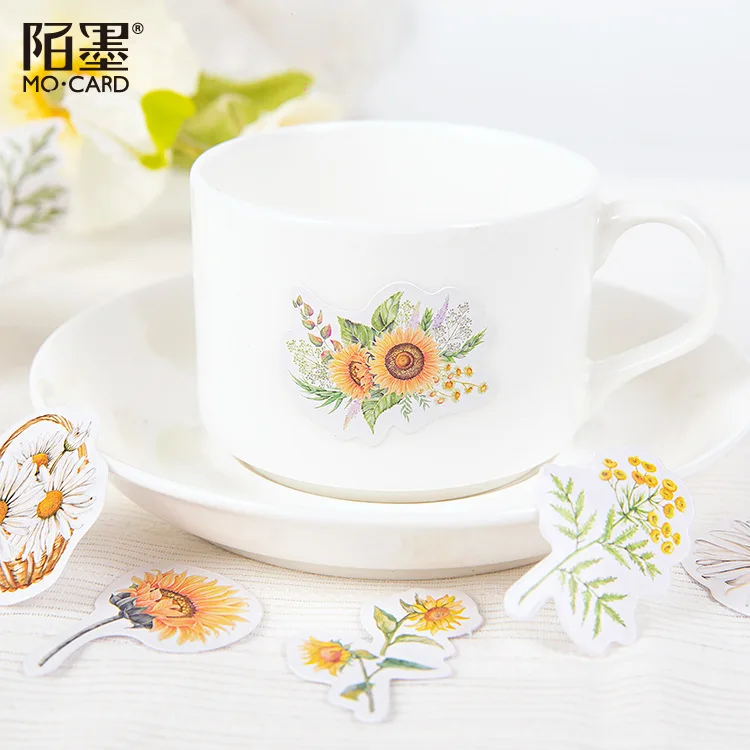 46pcs/Box Cute Daisies and Sunflowers Decorative Adhesive mini Stickers Scrapbooking Diary Stick Label Bullet Journal Stationery
46pcs/Box Cute Daisies and Sunflowers Decorative Adhesive mini Stickers Scrapbooking Diary Stick Label Bullet Journal Stationery