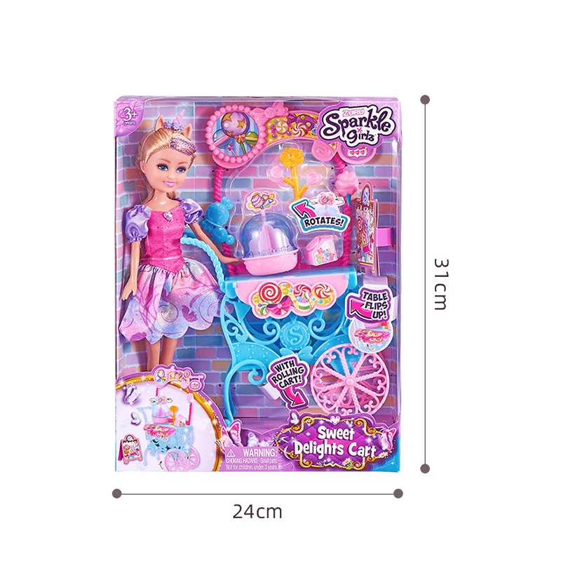 Zuru Sparkle Girlz Sweet Treats Stand Suit Educational Toys Doll Unicorn Princess Fashion Doll Collectible Birthday Gifts
Zuru Sparkle Girlz Sweet Treats Stand Suit Educational Toys Doll Unicorn Princess Fashion Doll Collectible Birthday Gifts