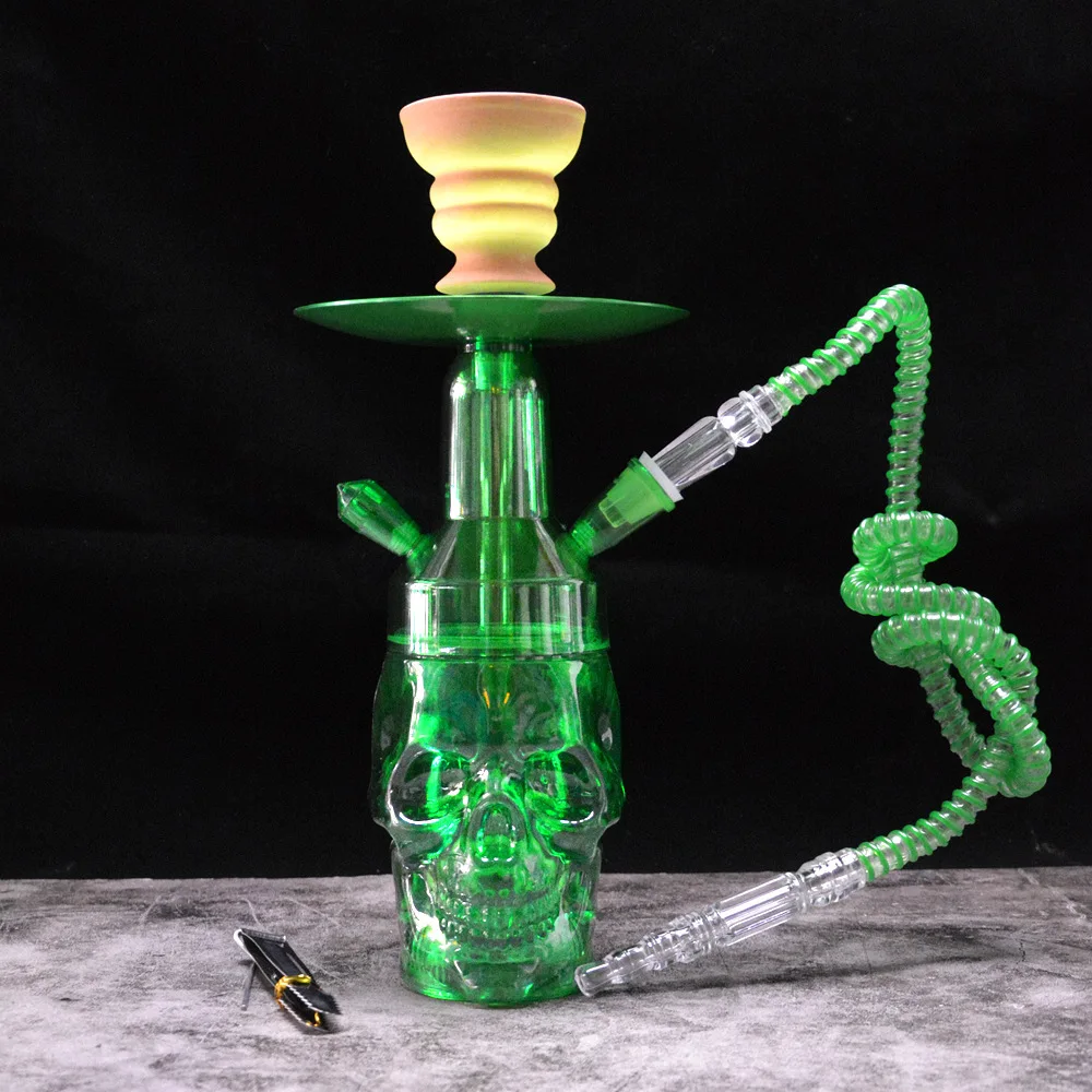 DEJAY Acrylic Skull Hookah Set LED Light Shisha Pipe Waterpijp Nargile Chicha Pipes Narguile Completo Cachimba Sisha Accessories
DEJAY Acrylic Skull Hookah Set LED Light Shisha Pipe Waterpijp Nargile Chicha Pipes Narguile Completo Cachimba Sisha Accessories