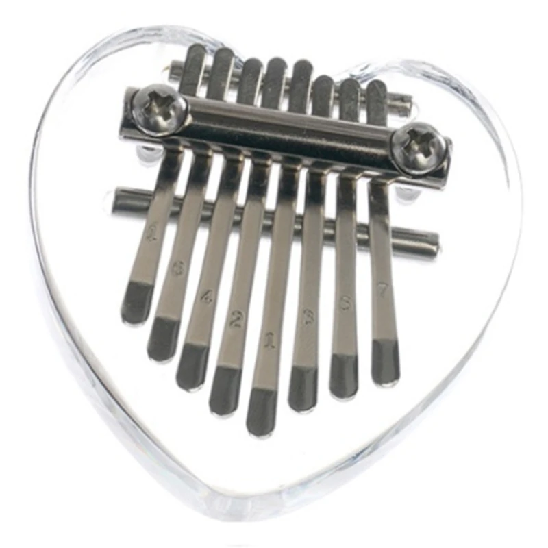 8 Keys Mini Kalimba Portable Thumb Piano Transparent Thumb Piano Fit for Kids Adults Beginners Professionals Music Gift
8 Keys Mini Kalimba Portable Thumb Piano Transparent Thumb Piano Fit for Kids Adults Beginners Professionals Music Gift