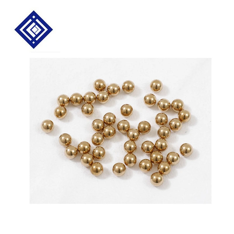 

20/50PCS High precision H62 Brass Solid Copper Balls Copper bearings Diameter15 15.875 17.55 18 mm