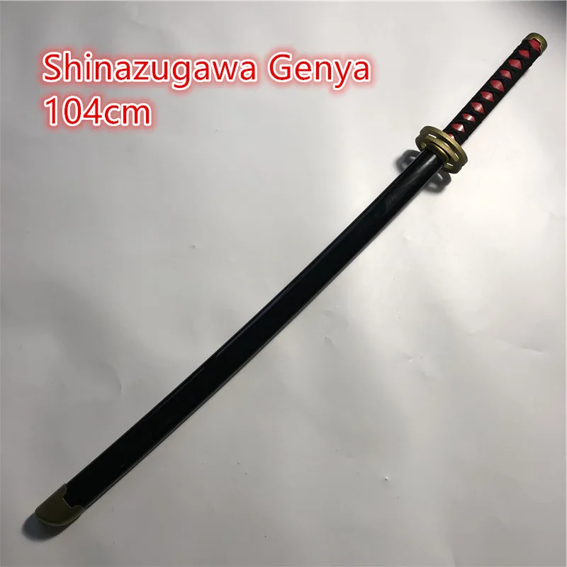 Demon Slayer:Kimetsu No Yaiba 1:1 Shinazugawa Genya sword Iguro Obanai cosplay Prop weapon Uzui Tengen Props Knife 104cm
Demon Slayer:Kimetsu No Yaiba 1:1 Shinazugawa Genya sword Iguro Obanai cosplay Prop weapon Uzui Tengen Props Knife 104cm