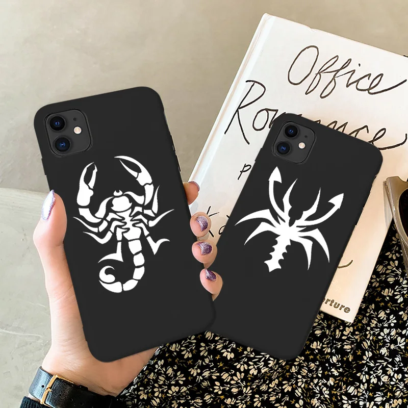 Half-wrapped soft phone Case Cover Scorpion Matte PC Phone Case For iPhone 12 11 Pro Max 6 7 8s plus XS max XR XS X
Half-wrapped soft phone Case Cover Scorpion Matte PC Phone Case For iPhone 12 11 Pro Max 6 7 8s plus XS max XR XS X