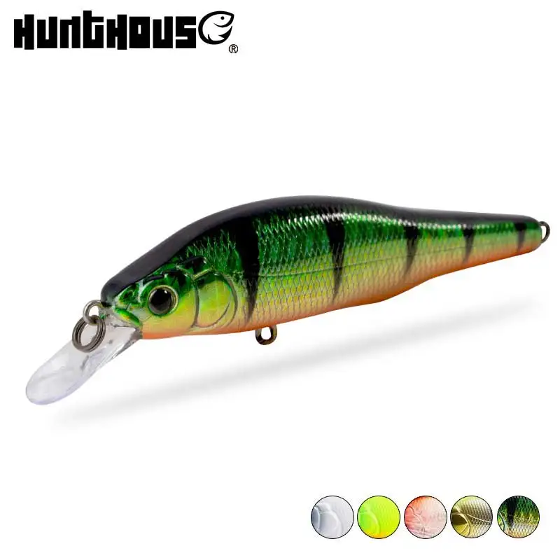 Hunthouse Surface Minnow Fishing Lures Suspend Jerkbaits 80mm 10g Crankbait Special Gravity System Long Casting Pike Savage bait
Hunthouse Surface Minnow Fishing Lures Suspend Jerkbaits 80mm 10g Crankbait Special Gravity System Long Casting Pike Savage bait
