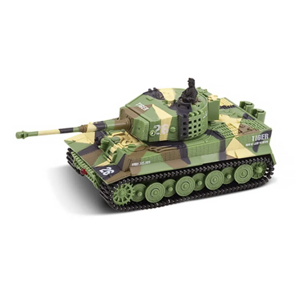 Mini Tiger Battle RC Tank 1:72 Remote Radio Control Panzer Armored Vehicle Children Electronic Toys for Boys Kids Gifts 4 Colors
Mini Tiger Battle RC Tank 1:72 Remote Radio Control Panzer Armored Vehicle Children Electronic Toys for Boys Kids Gifts 4 Colors