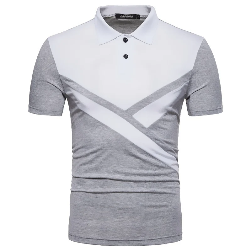 DINGSHITE New Men Short Sleeve Polo Shirt High Quality Mens Casual Homme T- Shirt Men Solid Tops Splicing Business POLO
DINGSHITE New Men Short Sleeve Polo Shirt High Quality Mens Casual Homme T- Shirt Men Solid Tops Splicing Business POLO