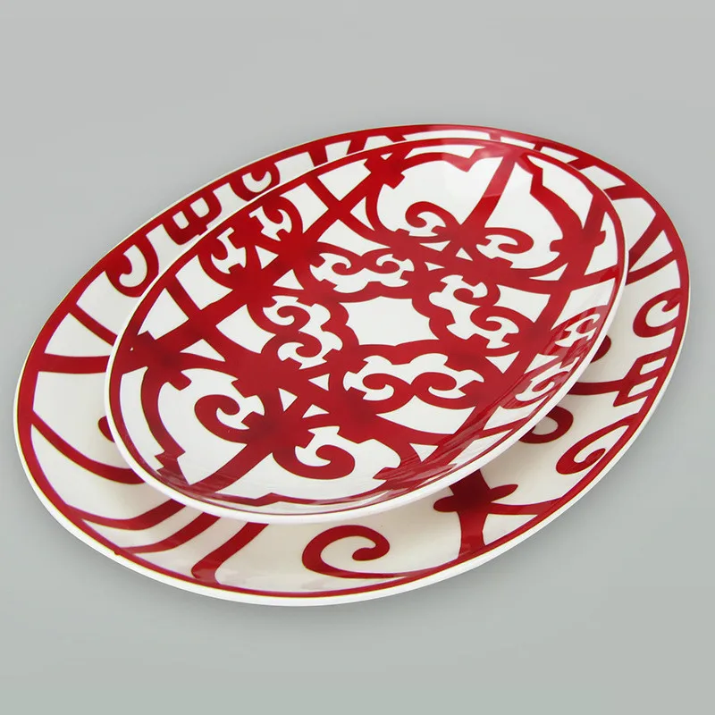Ceramic tableware set bowl plate European red iron window Bone China Dinnerware Plate Set Chinese Porcelain Dinnerware
Ceramic tableware set bowl plate European red iron window Bone China Dinnerware Plate Set Chinese Porcelain Dinnerware