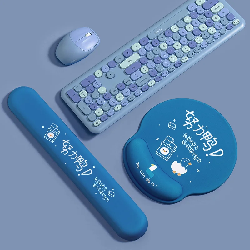 Wristband Gaming Mousepad Keyboard with Wrist Rest Set Kawaii Accessories PC Laptop Gamer Deskmat Pink Mouse Pad Mice Mat Gift
Wristband Gaming Mousepad Keyboard with Wrist Rest Set Kawaii Accessories PC Laptop Gamer Deskmat Pink Mouse Pad Mice Mat Gift