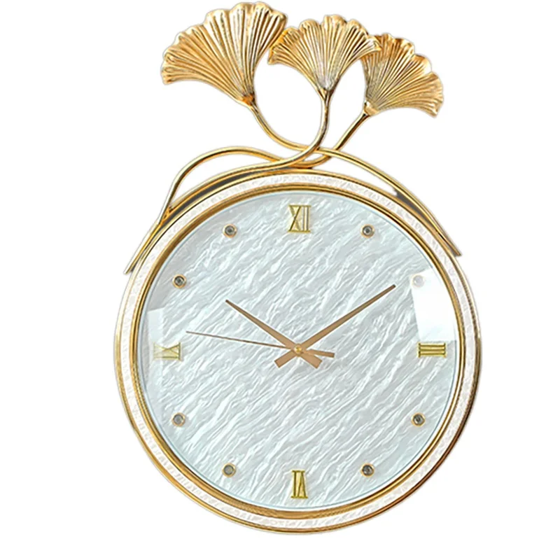 Nordic Wall Clock Luxury Home Living Room Decoration Mute Creative Fashion Metal Leaf Undefined Kitchen Wall Clocks Mind Gift
Nordic Wall Clock Luxury Home Living Room Decoration Mute Creative Fashion Metal Leaf Undefined Kitchen Wall Clocks Mind Gift