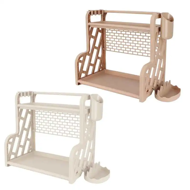 Seasoning Bottle Stand PP Plastic Multifunctional Kitchen Shelf for Home for Hanging Kitchen Utensils for Storing the Seasoning
Seasoning Bottle Stand PP Plastic Multifunctional Kitchen Shelf for Home for Hanging Kitchen Utensils for Storing the Seasoning