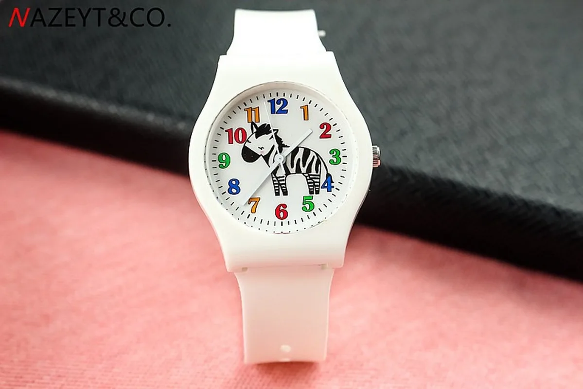 New simple silica gel quartz watch for male and female students cuhk cartoon animal zebra color scale jelly watch
New simple silica gel quartz watch for male and female students cuhk cartoon animal zebra color scale jelly watch