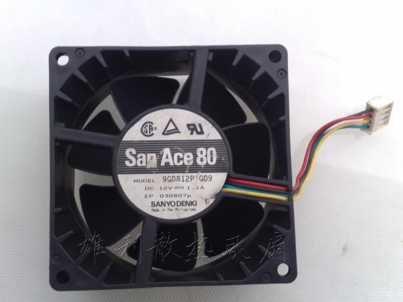 Новый 9G0812P1G09 12V 1.1A 8038 8 см 4 провода защиты электродвигателя Вентилятор охлаждения
Новый 9G0812P1G09 12V 1.1A 8038 8 см 4 провода защиты электродвигателя Вентилятор охлаждения