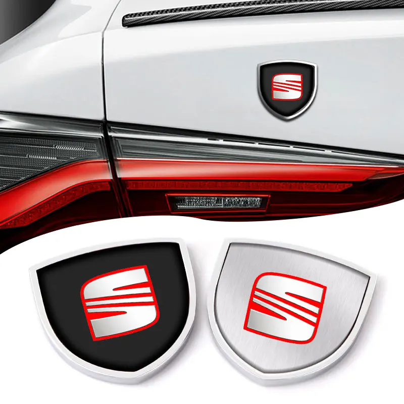 1/2Pcs Car metal shield logo sticker creative personality decorative sticker For Seat Leon Ibiza Ateca Sportcoupe Arona Toledo
1/2Pcs Car metal shield logo sticker creative personality decorative sticker For Seat Leon Ibiza Ateca Sportcoupe Arona Toledo