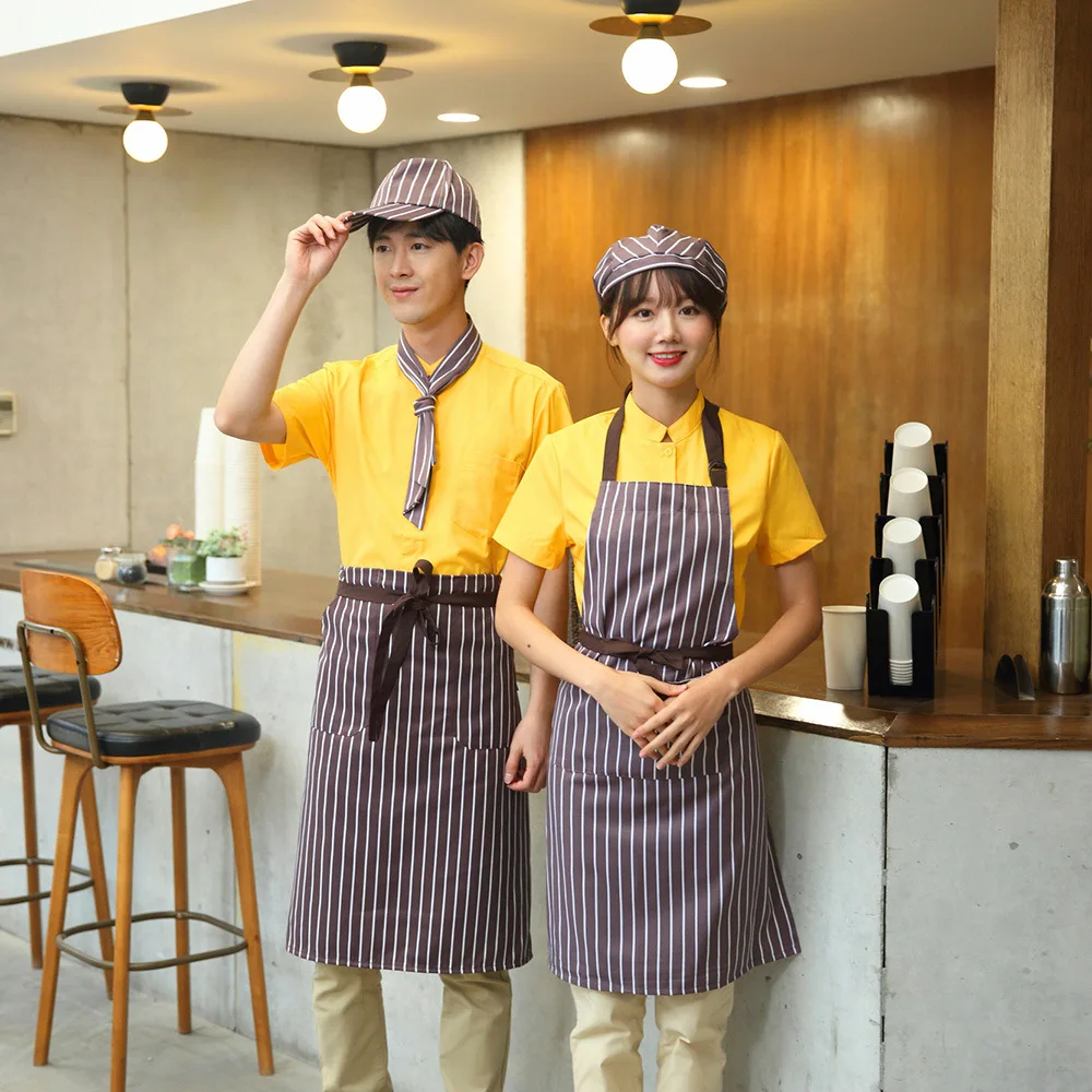 Hotel Waiter Workwear Short Sleeve Style Tea House Clothing Catering Hot Pot Male Female Overalls
Hotel Waiter Workwear Short Sleeve Style Tea House Clothing Catering Hot Pot Male Female Overalls