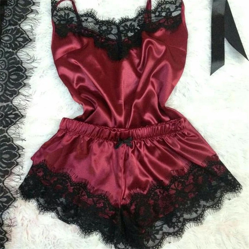 Пикантная шелковая женская пижама, кружевная Пижама без рукавов, нижнее белье большого размера, большая скидка, 2 шт./партия
Пикантная шелковая женская пижама, кружевная Пижама без рукавов, нижнее белье большого размера, большая скидка, 2 шт./партия