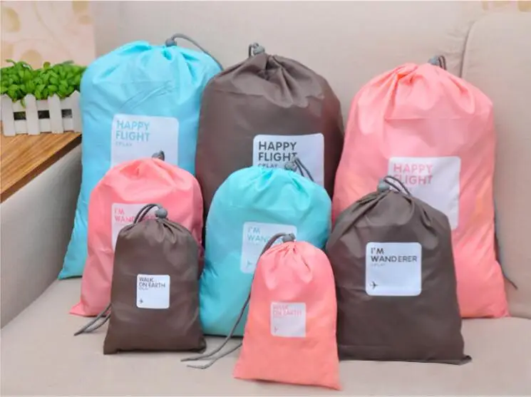4 pcs / lot Travel Storage Bags Waterproof Clothing Shoe Makeup Organizer Laundry Bag Underwear Cosmetics Hot
4 pcs / lot Travel Storage Bags Waterproof Clothing Shoe Makeup Organizer Laundry Bag Underwear Cosmetics Hot