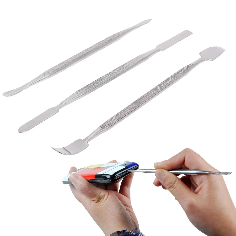 3pcs/Set Universal Mobile Phone Repair Opening Tools Disassembly Blades Crowbar Stainless Steel Remover Pry Opening Hand Tools
3pcs/Set Universal Mobile Phone Repair Opening Tools Disassembly Blades Crowbar Stainless Steel Remover Pry Opening Hand Tools
