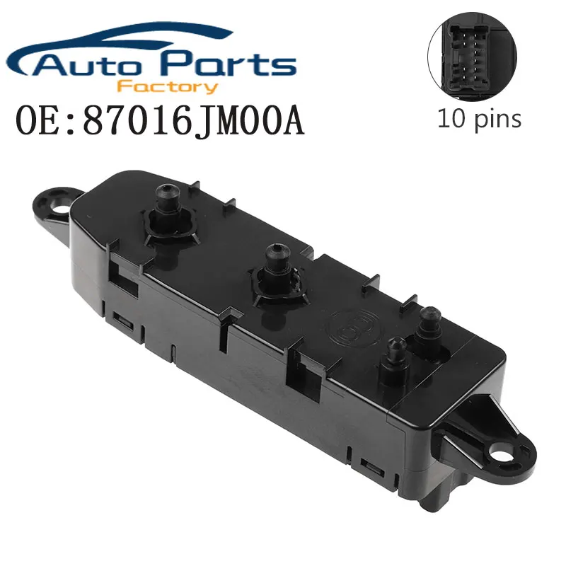 87016-JM00A 87016JM00A New Left Driver Power Seat Control Switch For Nissan 13-16 Altima & 08-13 Rogue
87016-JM00A 87016JM00A New Left Driver Power Seat Control Switch For Nissan 13-16 Altima & 08-13 Rogue