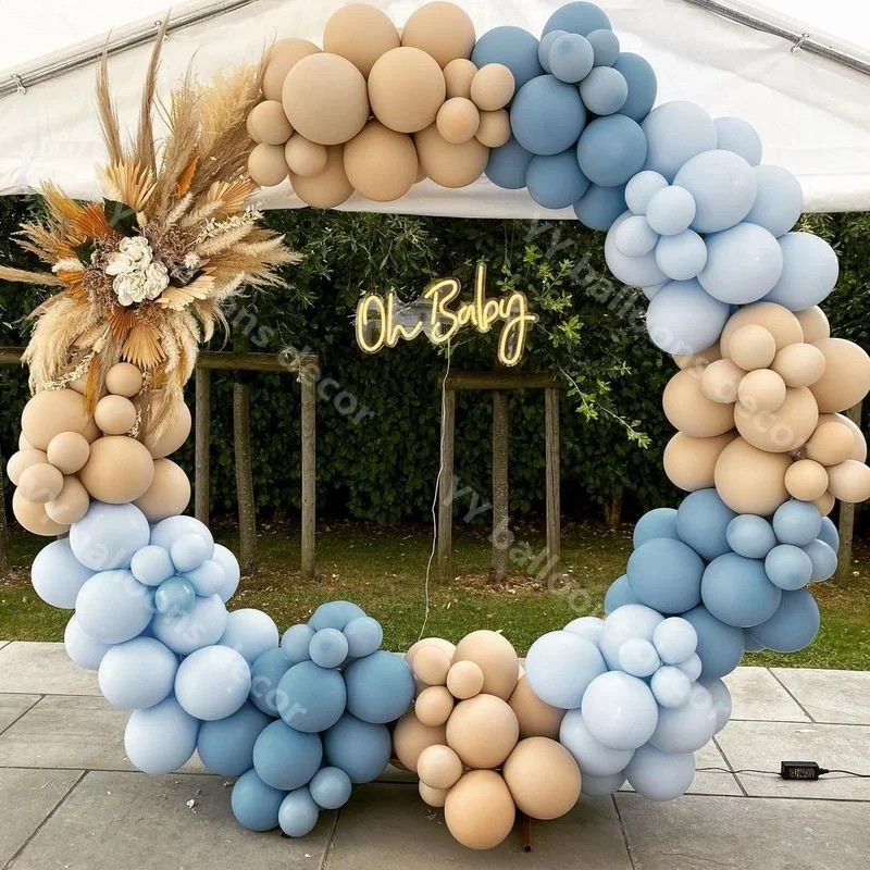 Baby Shower 210pcs Macaron Blue Balloons Garland Arch Kit Decoration Doubled Apricot Balloon Arch Wedding Birthday Party Decor
Baby Shower 210pcs Macaron Blue Balloons Garland Arch Kit Decoration Doubled Apricot Balloon Arch Wedding Birthday Party Decor