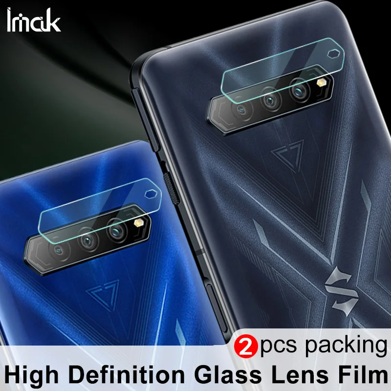 Для Black Shark 4 Camera защитная пленка из закаленного стекла IMAK 2 шт Защита объектива