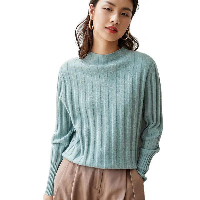 and Winter Women's Stripe Autumn 100% Cashmere Lazy Solid Sweater Office Lady Women Clothes 2021 Korean Fashion
and Winter Women's Stripe Autumn 100% Cashmere Lazy Solid Sweater Office Lady Women Clothes 2021 Korean Fashion