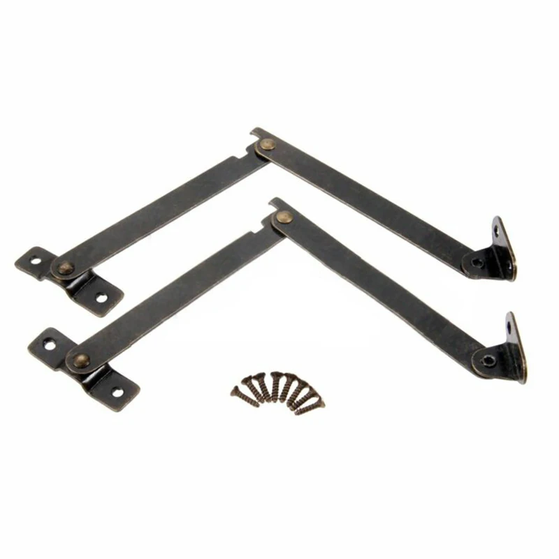 2PC Antique Bronze Lid Support Hinges Kitchen Cabinet Door Support Rod Adjustable Hinge Furniture Furniture Hardware With Screws
2PC Antique Bronze Lid Support Hinges Kitchen Cabinet Door Support Rod Adjustable Hinge Furniture Furniture Hardware With Screws