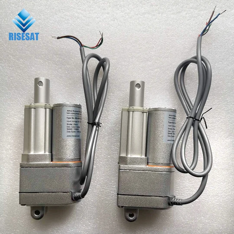 Small body linear actuator with potentiometer POT / Hall sensor 25mm stroke IP65
Small body linear actuator with potentiometer POT / Hall sensor 25mm stroke IP65