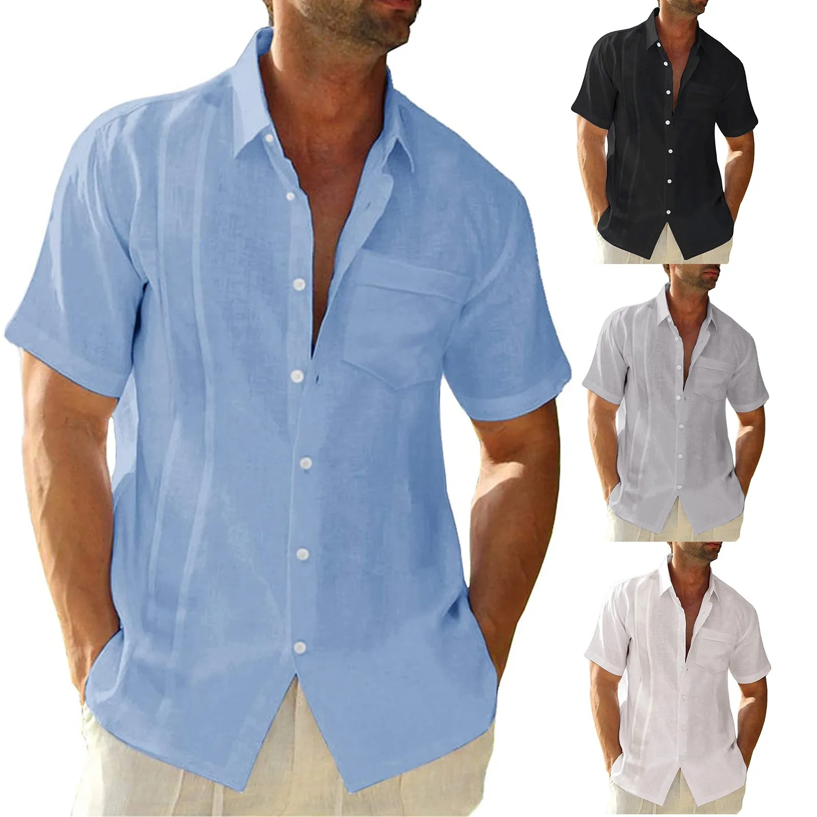 Mannen Casual Blouse Katoen Shirt Losse Tops Mouw Tee Shirt Lente Mode Casual Shirt
Mannen Casual Blouse Katoen Shirt Losse Tops Mouw Tee Shirt Lente Mode Casual Shirt