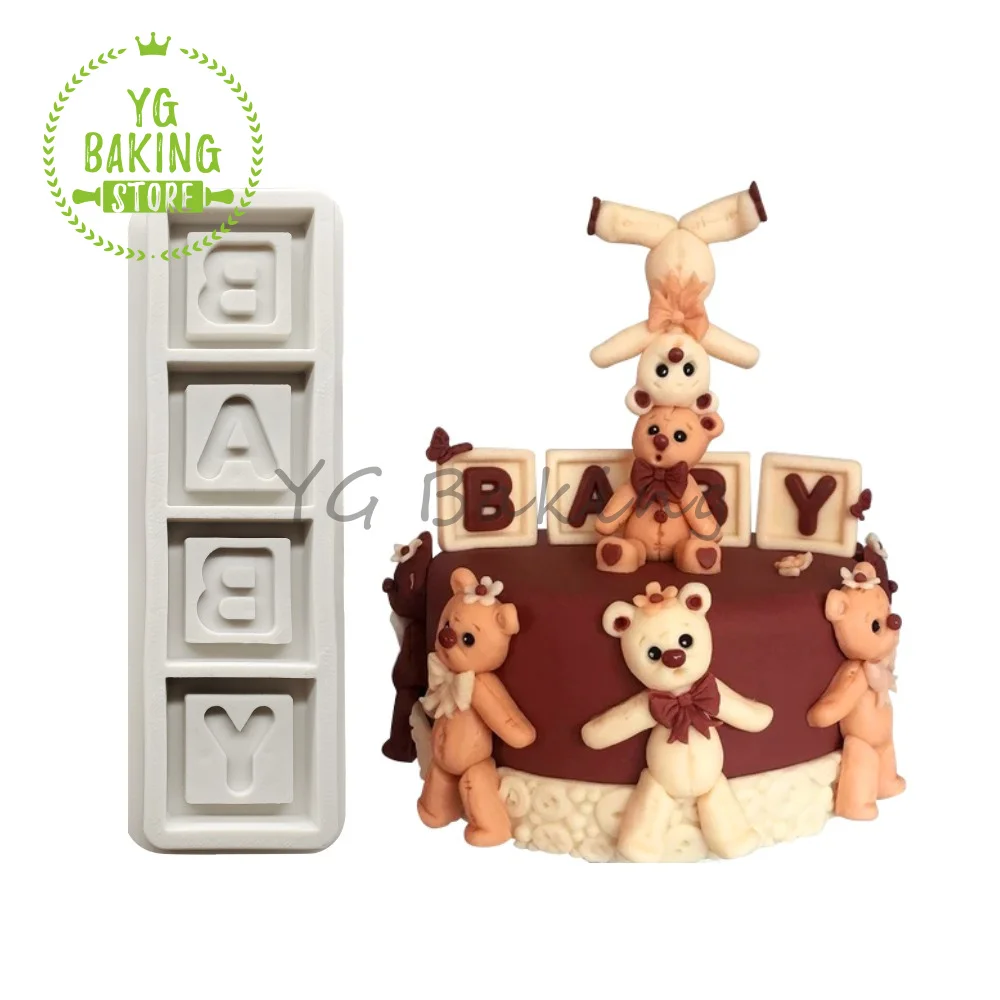 Dorica Baby Design Silicone Mold Chocolate Candy Cake Mould Fondant Kitchen Cake Decorating Tools Pastry Bakeware
Dorica Baby Design Silicone Mold Chocolate Candy Cake Mould Fondant Kitchen Cake Decorating Tools Pastry Bakeware