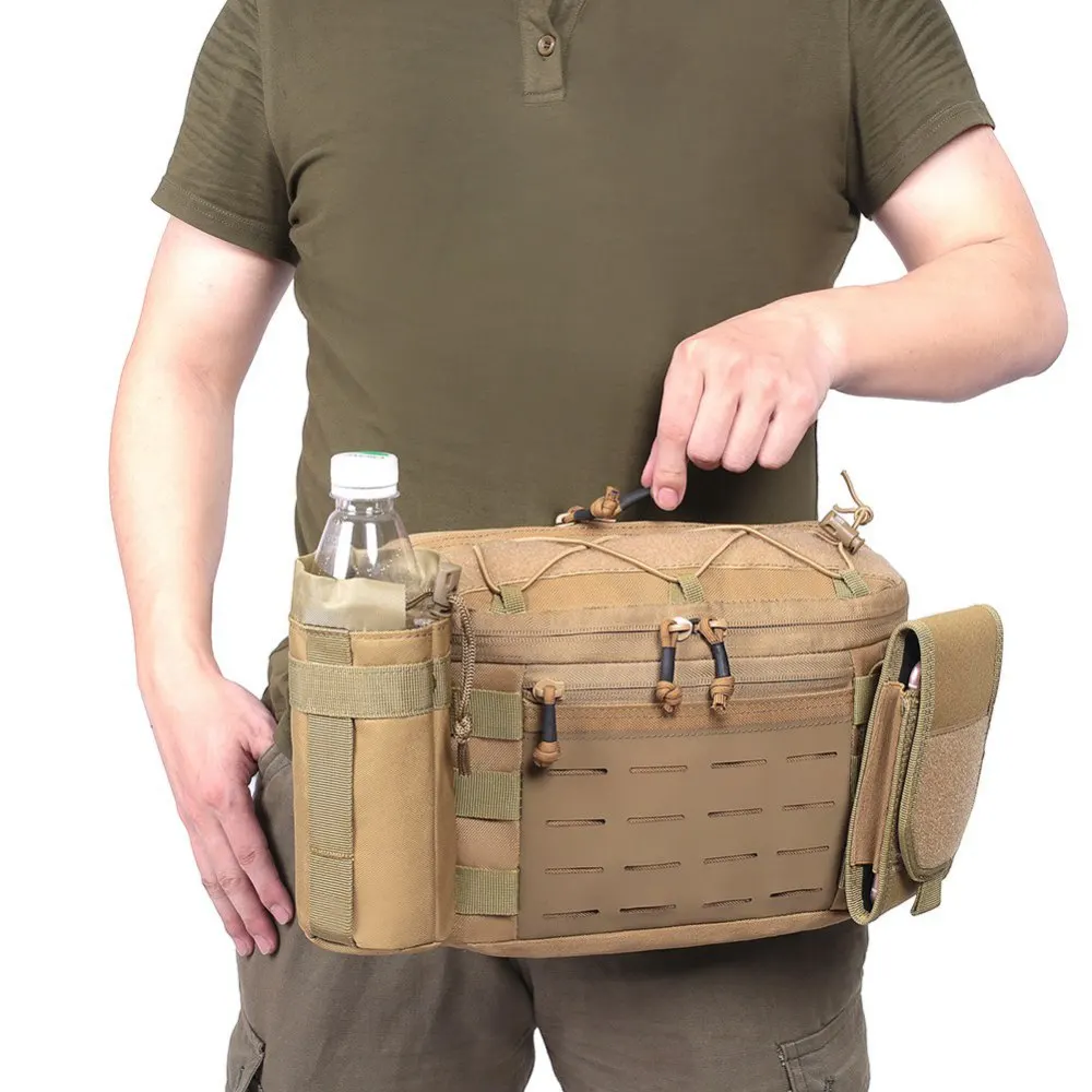 Outdoor Sport Bag Crossbody Riding Mountaineering Tactical Running Bag Casual Canvas Waist Bag
Outdoor Sport Bag Crossbody Riding Mountaineering Tactical Running Bag Casual Canvas Waist Bag