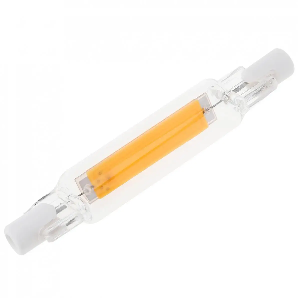 5W 78MM 110-120V R7S Mini Glass 360 Degrees Dimmable Warm White / Cool White with Horizontal Plug COB Replace Halogen Lamp
5W 78MM 110-120V R7S Mini Glass 360 Degrees Dimmable Warm White / Cool White with Horizontal Plug COB Replace Halogen Lamp