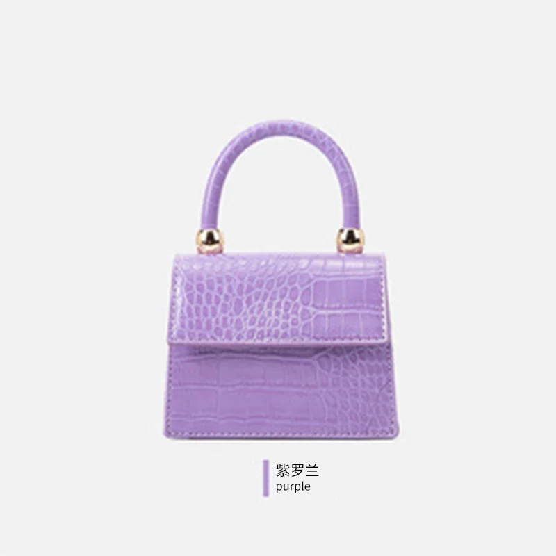 2021 New Pu Small Square Bag Women's Fashion Crossbody Bag Crocodile Pattern Trendy Hand-Carrying Bag Simple All-Match
2021 New Pu Small Square Bag Women's Fashion Crossbody Bag Crocodile Pattern Trendy Hand-Carrying Bag Simple All-Match