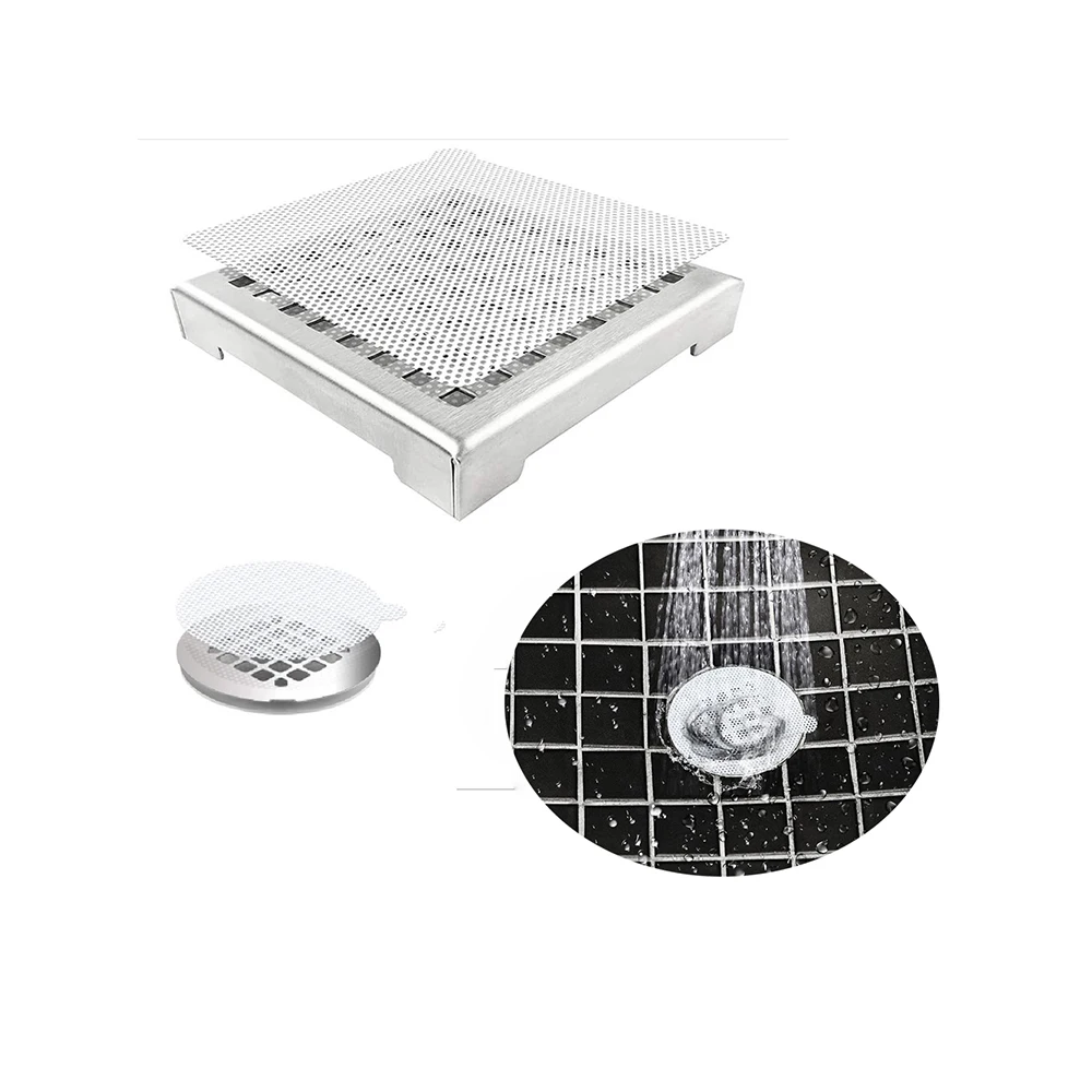 25pcs/set Disposable Shower Drains Hair Catcher Mesh Stickers Regular Round Water Stopper Bathroom Kitchen Drains Hair Catcher
25pcs/set Disposable Shower Drains Hair Catcher Mesh Stickers Regular Round Water Stopper Bathroom Kitchen Drains Hair Catcher