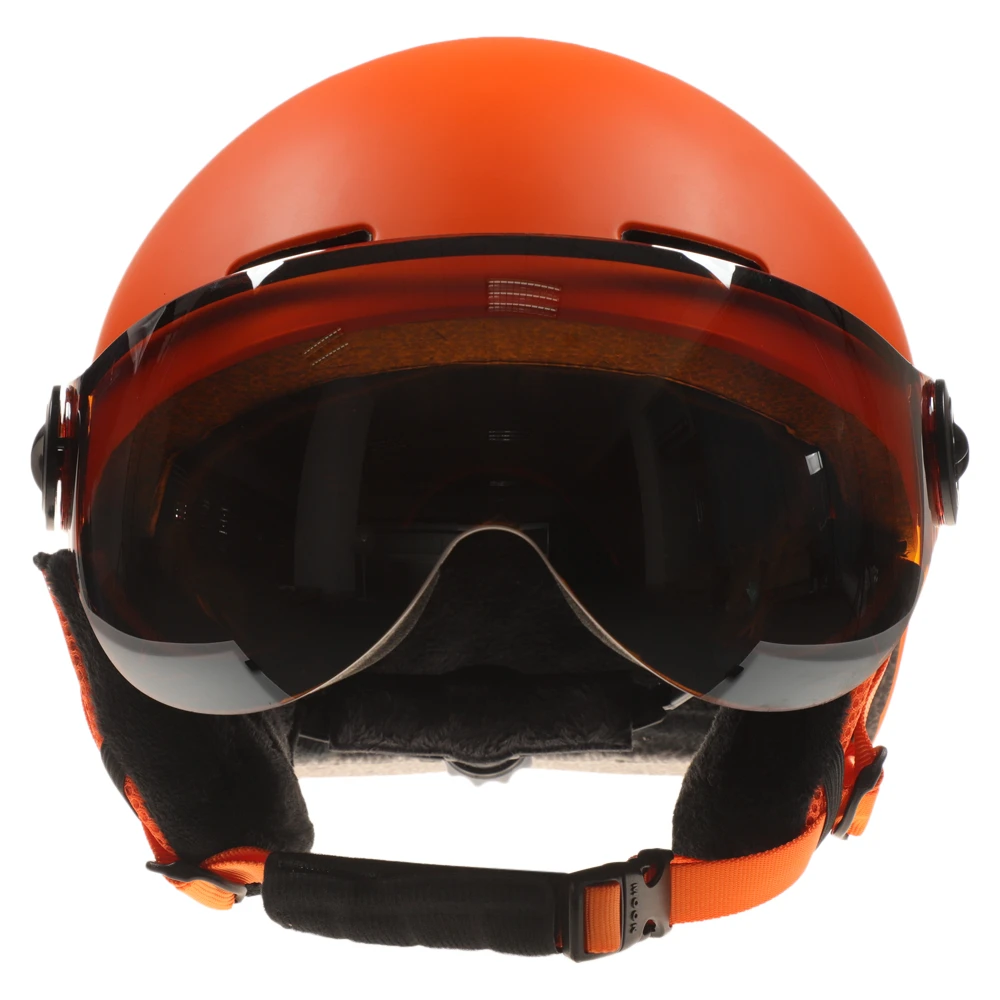 Шлем для сноуборда с защитными очками мужской женский защитный лыжный шлем